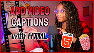 🎬 Add a Captions Feature to HTML Videos