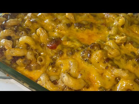 Grandma’s Hamburger Noodle Casserole Perfect For A Week Night Dinner Idea