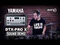 Yamaha DTX-PROX electronic drum sound module extended onboard kits sound demo