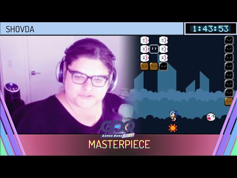 Masterpiece by shovda in 1:43:53 -  Games Done Queer 2025