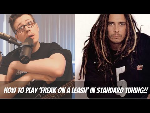 How to play 'Freak On A Leash' by Korn in Standard Tuning on a 6 string!