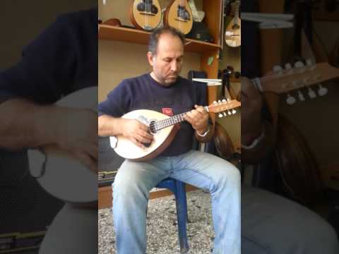Δοκιμή Μαθητικού Μαντολίνου (mandolin) - Οργανοποιείο Φραγκιαδάκης Γεώργιος