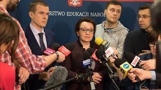 Sport w szkole – konferencja prasowa z udziałem ministrów sportu i edukacji.