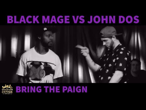 BLACK MAGE vs JOHN DOS | The Champaign Cypher Series 🎤 Bring The Paign Tournament