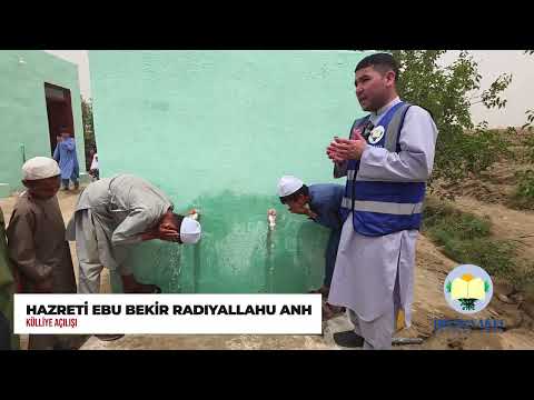 Hazreti Ebu Bekir (Radıyallahu Anh) Küllyesi Açılışı / Su Kuyusu - Şadırvan ve Medrese