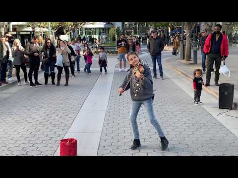 Marshmello ft. Bastille - Happier (Karolina Protsenko) - Violin Street Performance