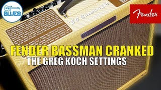 Video thumbnail for A '59 Fender Bassman Cranked LOUD Part: II (The Greg Koch Settings) by intheblues