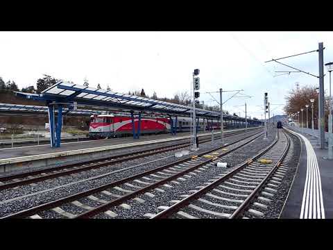 Mediaş: IR 347 train (Wien Hauptbahnhof - Bucureşti Nord). Locomotive nr. 477 231-1