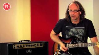 Video thumbnail for Peavey Vypyr Tube 120 Head & Sanpera II im Test by musikmachen.de
