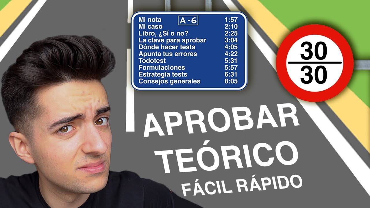 CÓMO APROBAR EL TEÓRICO DE CONDUCIR EN 7 DÍAS