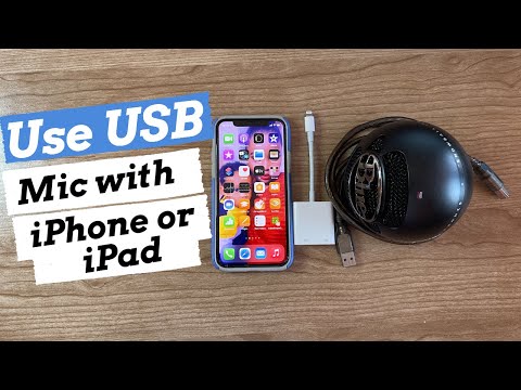Use USB Mic with iPhone