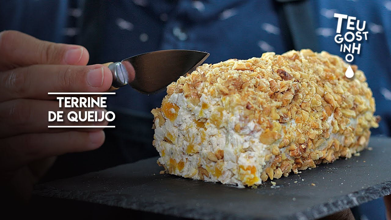 Terrine de queijo - um aperitivo espetacular para as festas de fim de ano | Teu Gostinho