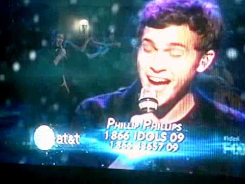 Phillip Phillips we've got tonight/idol finals