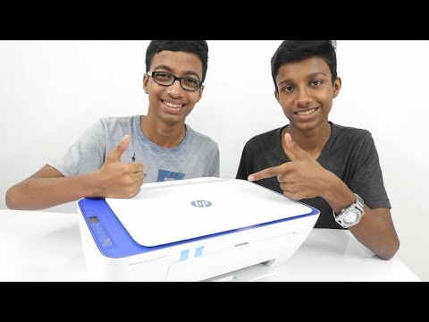 Hp color printers unboxing & review