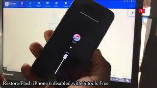 Restore iPhone 6 with 3utools Recovery, iPhone 6 Stuck on Apple logo, Connect to iTunes ✅