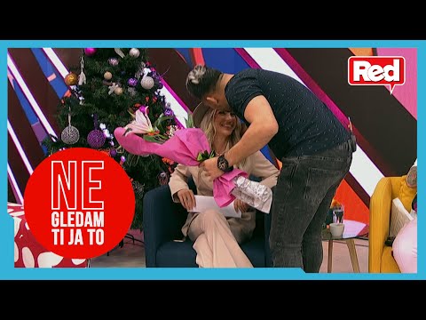 Bora doneo Milici cveće povodom 2 godine veze - Ne gledam ti ja to - 14.01.2022. - Red TV
