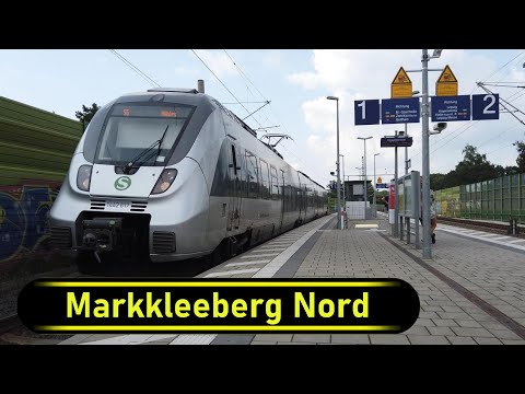 S-Bahn Station Markkleeberg Nord (S-Bahn Mitteldeutschland) - Walkthrough 🚶