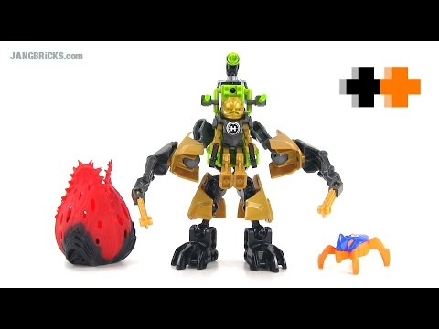 Vidéo LEGO Hero Factory 44023 : Rocka et son robot de combat