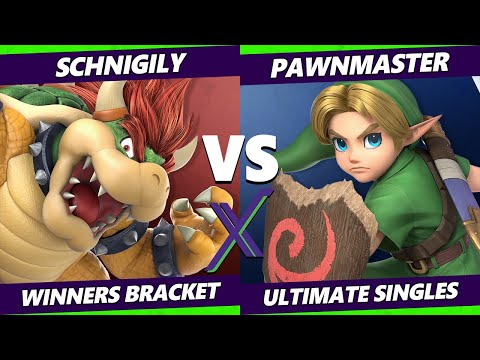 S@X 423 - Schnigily (Bowser) Vs. PawnMaster (Young Link) Smash Ultimate - SSBU
