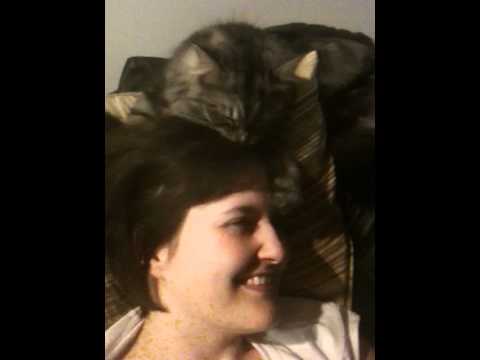 Artie messes up mommy's hair