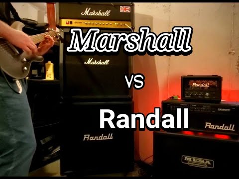 Marshall vs Randall - Clean/Rock/Metal - Tube vs Solid State