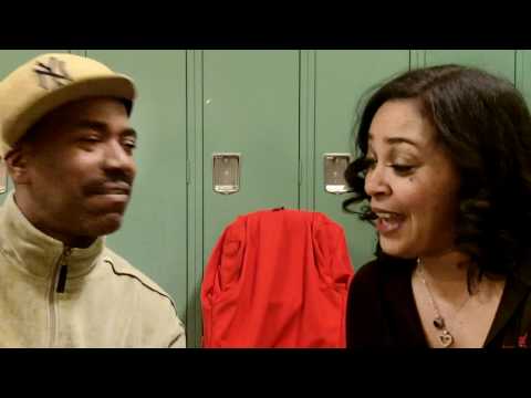 Backstage with Lady B and Kurtis Blow