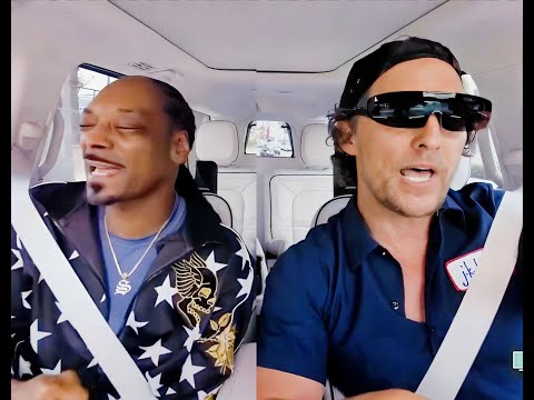 Snoop Dogg + McConaughey Singin On The Road Again #highwaytomore
