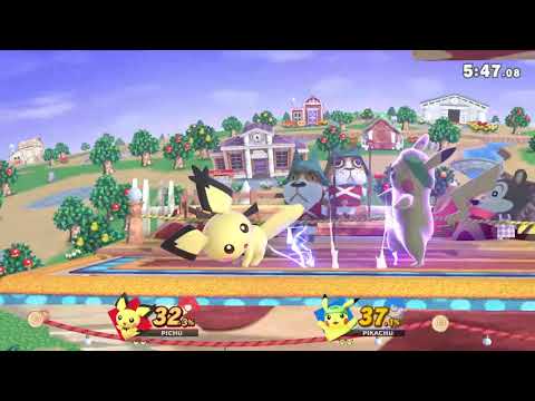 Jolt Pichu vs Jomedyz Pikachu Smash