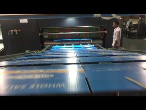 Lead Edge Printing With Slotting Machine