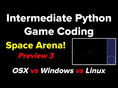 Intermediate Python Game Coding Space Arena Preview 3