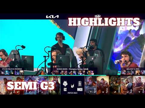 G2 vs MKOI - Game 3 Highlights | Semi Final LEC Versus 2026 Playoffs | G2 Esports vs Movistar KOI G3