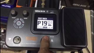 Video thumbnail for Joyo - GEMBOX II (Electric guitar pedal ) by Animan Music