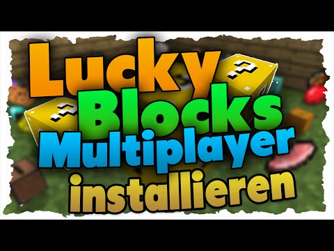 Minecraft 1.8: Install Lucky Block Mod on servers (multiplayer) - Tutorial