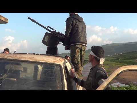 استهداف حاجز القاهرة في ريف حماة بواسطة رشاش 14 من قبل لواء نصرة المظلوم