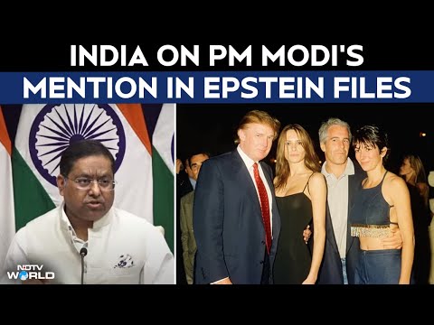 Epstein Files | "Trashy Ruminations By Convicted Criminal": India On PM's Mention In Epstein Files