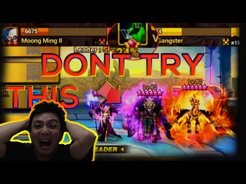 Super Cancer LND Siege Defense from Legend Guild VRK Gangster - isengdudegame Summoners War