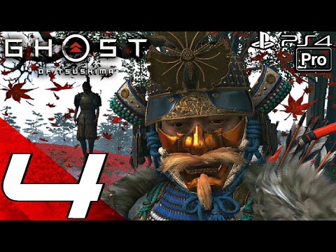 GHOST OF TSUSHIMA - Gameplay Walkthrough Part 4 - Hard Mode (Full Game) PS4 PRO No Commentary 100%