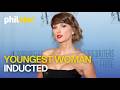 Taylor Swift becomes youngest woman in Songwriters Hall of Fame