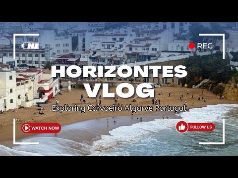Carvoeiro Portugal Walking Tour 4K | Algarve City Walk