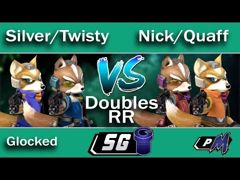 Glocked Doubles RR - Silver/Twisty (B) vs Nick/Quaff (R)
