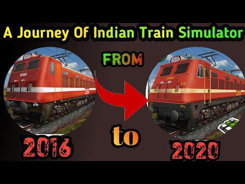 INDIAN TRAIN SIMULATOR JOURNEY FROM 2016-2020 || HIGHBROW INTERACTIVE || SHORT VIDEO BY PIYUSH RAZZ