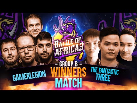 GamerLegion vs The Fantastic Three for a spot in QUARTERFINALS on Battle of Africa 3