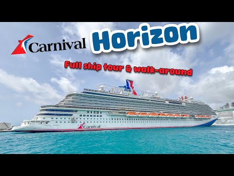 Carnival Horizon Full Ship Tour!
