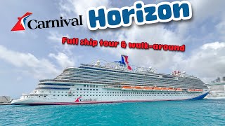 Carnival Horizon Full Ship Tour!