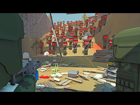 Last Stand TUNNEL DEFENSE vs ENDLESS WAVES! - Ancient Warfare 3