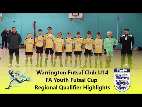 GOALS GALORE (Warrington Futsal Club U14's FA Youth Futsal Cup Regional Qualifier)