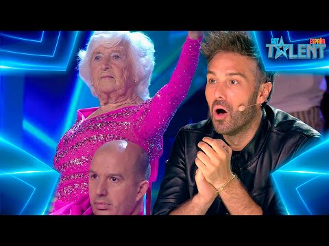 PADDY JONES lo DA TODO bailando con NICKO a sus 87 años | Audiciones 7 | Got Talent España 7 (2021)