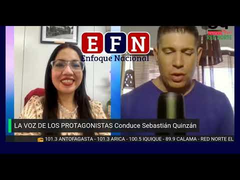 ADRIANA RIVERA ALCALDESA DE SIERRA GORDA COMENTA COMO SE CONSTRUYE EL FUTURO DE LA COMUNA .