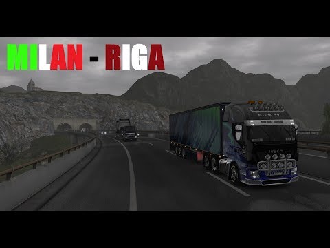 DRIVELAPSE - Milan to Riga [ETS2]