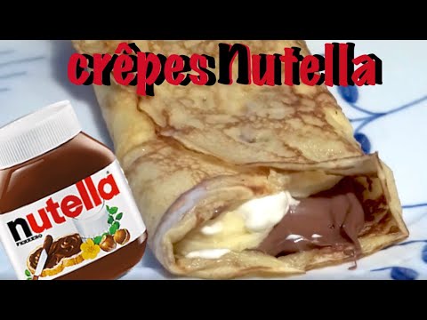 Crêpes au Nutella, banane et crème chantilly - Recette # 34